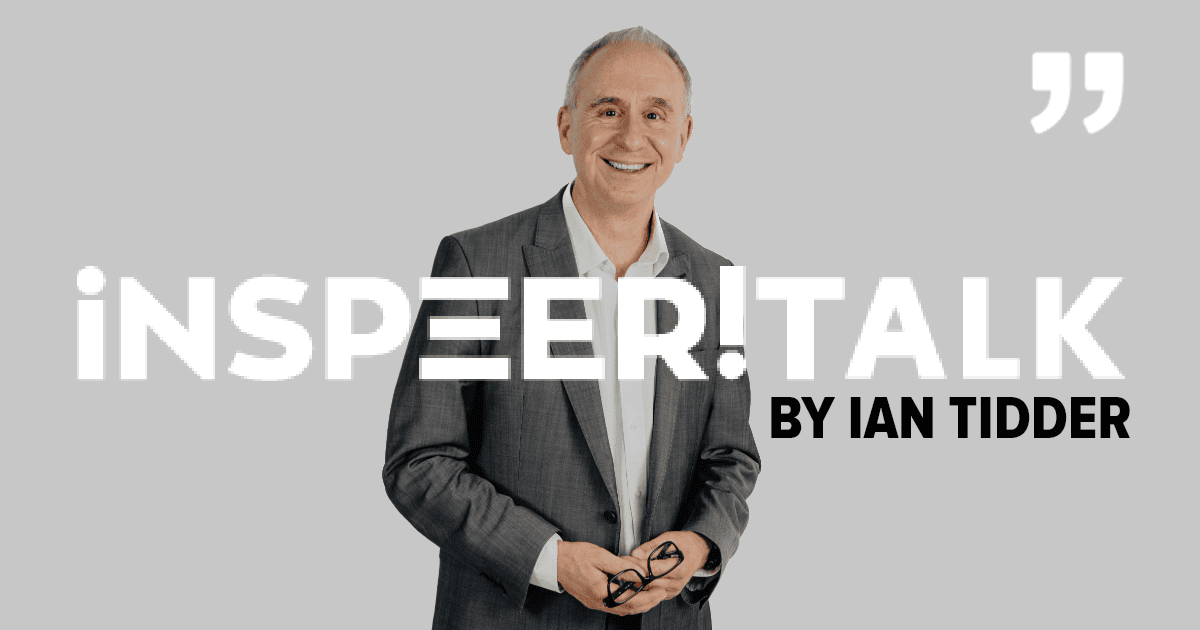 Logo podcastu Inspeeritalk autorstwa Iana Tiddera